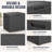 35 Gallons Resin Deck Box Seat for Outdoor Storage