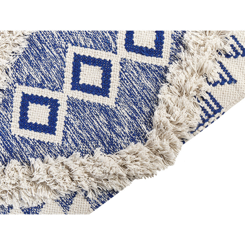 Koppel Moroccan Hand Woven Area Rug, Runner 80 x 200cm
