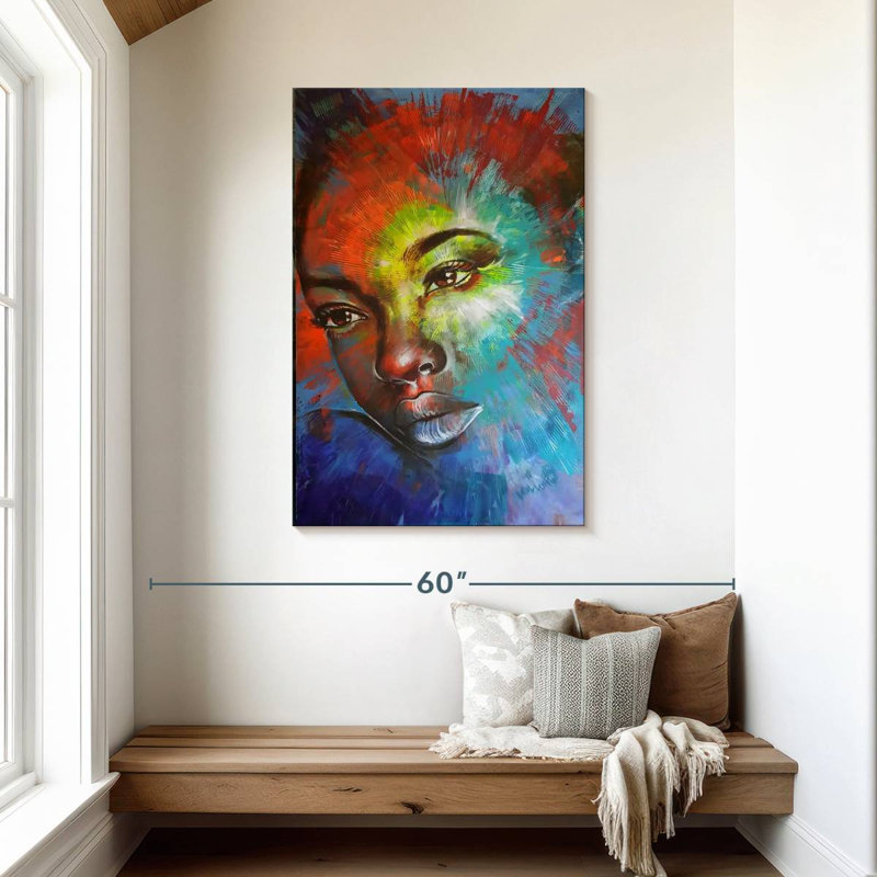 Leisha Sindiswa Saved, 45" H x 30" W
