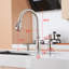 Robinet de cuisine avec distributeur de savon-87897269