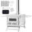 11 sq. ft. Natural Vent Wood Burning Free Standing Stove