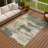 Machine Washable Indoor/Outdoor Kesler ACN2372 Abstract Rug-797839669
