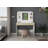 Marceline Kids Vanity Table with Mirror