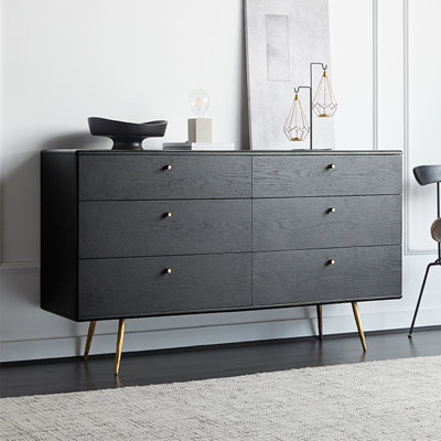 Armoire de rangement à tiroir minimaliste italienne