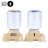 PETMAKER 2-Pack of 3.8L/1G Automatic Pet Feeders