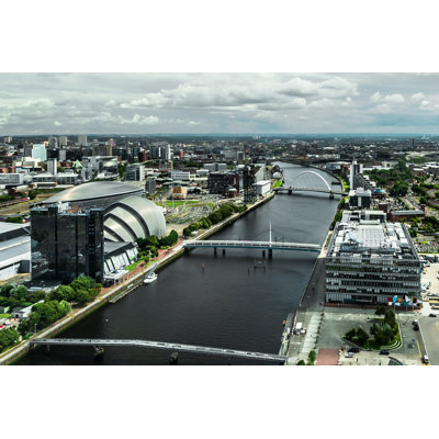 Glasgow by Leonardo Mangia - Wrapped Canvas Print
