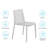 Oroklini Premium All-Weather Wicker Outdoor Stacking Dining Side Chair-1417402252