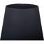 Matte Black 14'' Metal Table Vase