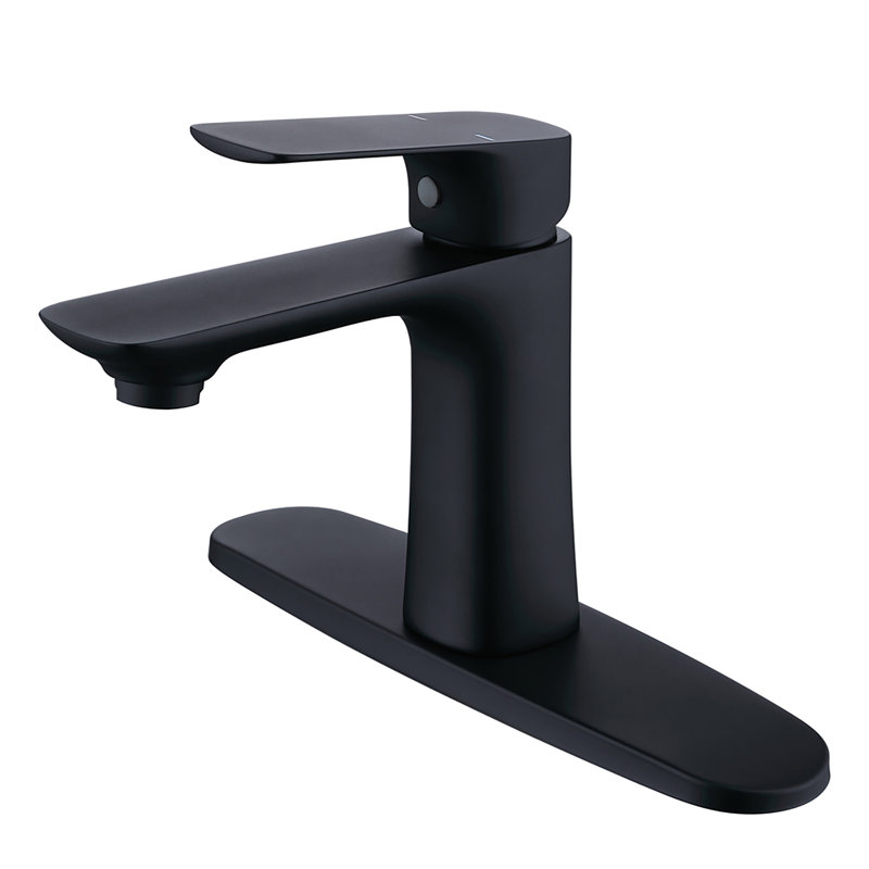 Robinet de salle de bain monotrou