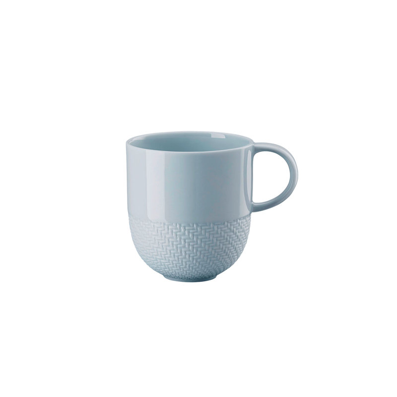 Kumi Handmade Silicate Porcelain Coffee Mug, Blue