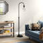Lampe sur pied arquée 70 po Sara