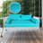 Waterproof Twin Size Outdoor Daybed Cushion Cover Set, Fitted Mattress And Pillowcase With Zipper,