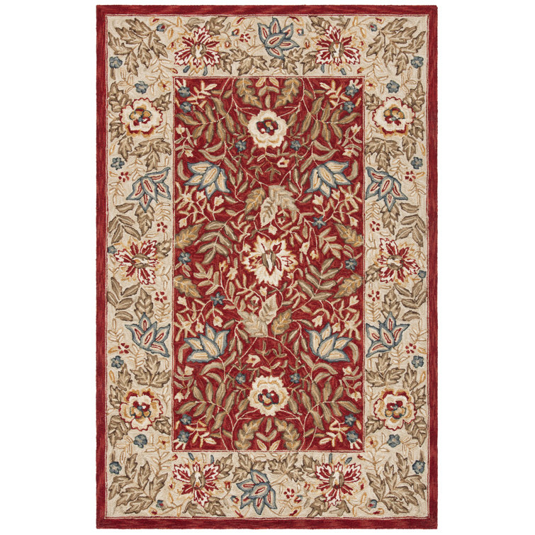 Brayton Hand Hooked Wool Pile Oriental Rug