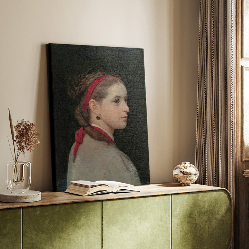 Impression de portrait rétro CXIV - galerie enveloppée Cavas, H 27 po x l 18 po