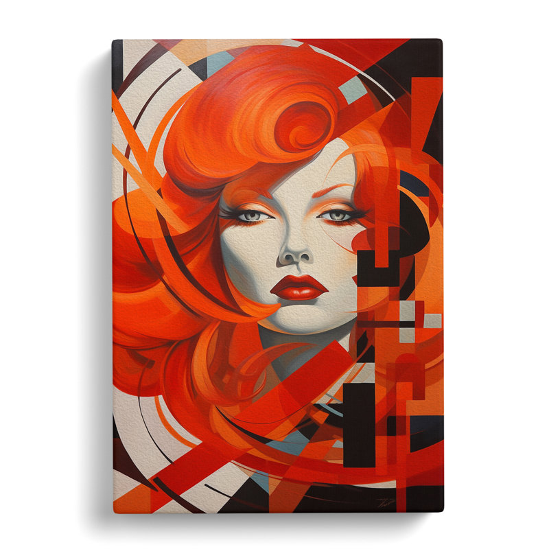 Modern Wall Art - Wrapped Canvas, 50cm H x 35cm W x 3cm D