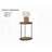 Natural Finish Rustic 3Pc Table Set-1534355095