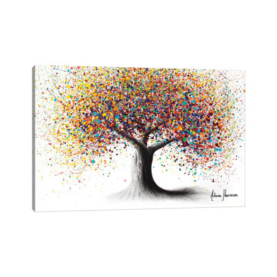 «Rainbow Soul Tree» par Ashvin Harrison, reproduction d'art sur toile tendue