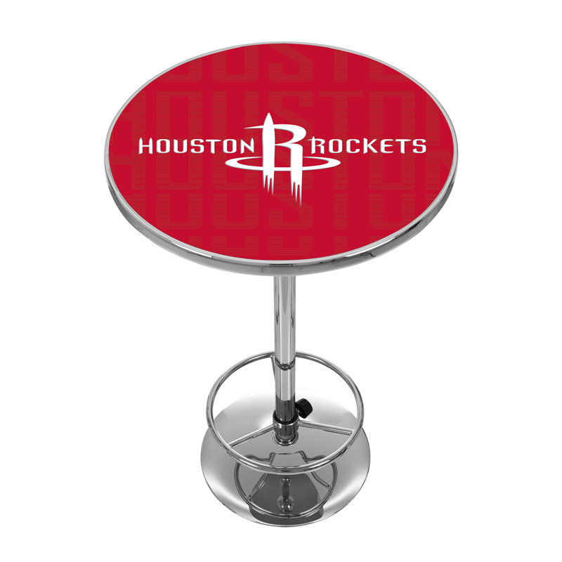 Table de bar avec repose-pieds NBA City, Rockets de Houston