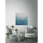 Blue Bushes - reproduction d'art sur toile-30868632