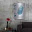 Winston Porter «Indigo Haze No. 2» par Louis Duncan-He, art mural en métal, MTL-14092-1280502542