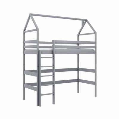 Tavernier 90 X 190cm High Sleepers House Beds with Trundle Included