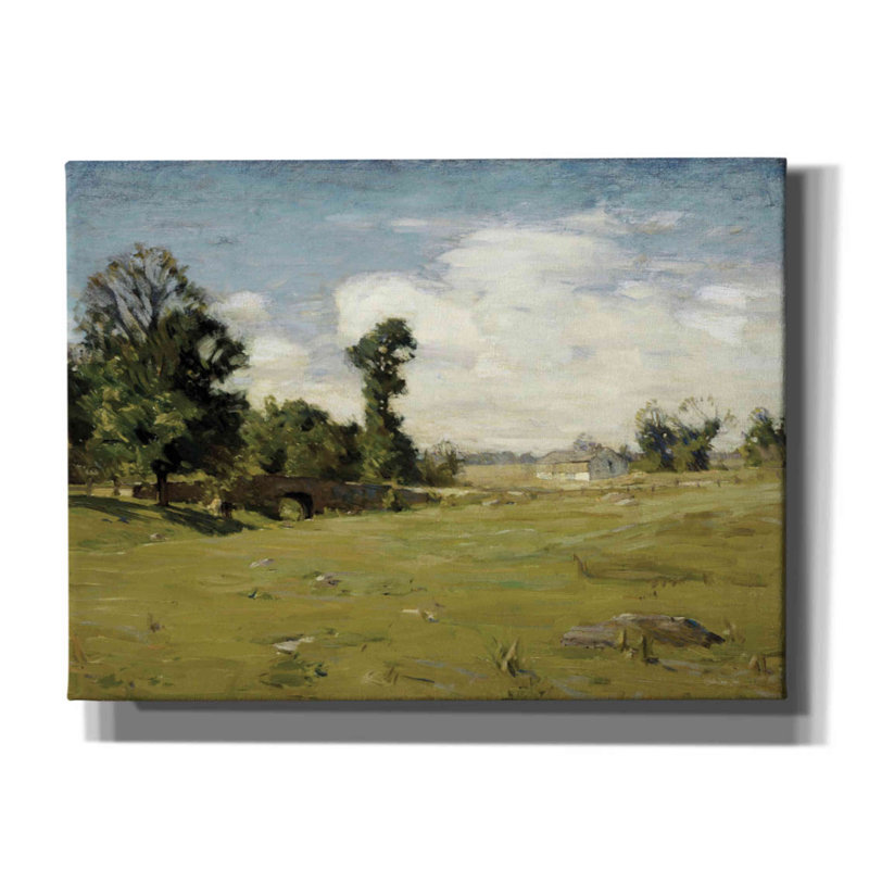 Red Barrel Studio® «Country Pasture» par Stellar Design Studio, estampe numérique sur toile, H 12 po x l 16 po x P 0,75 po