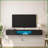 TV Furniture | Modern 63” Floating Wall Mounted TV Stand with 16-Color LEDs for 55-65 Inch TVs | Black | TV Size Ranges 60-69 inches