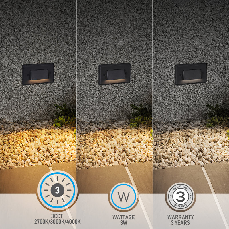 Integrated LED Metal Step Light