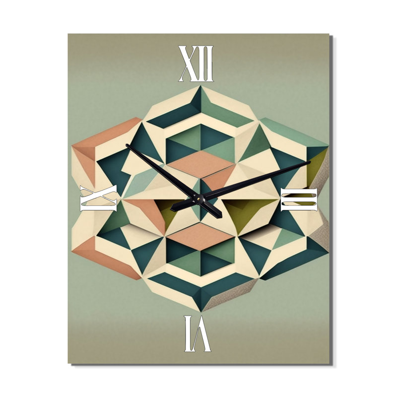 Horloge murale Mid-Century, Moyen