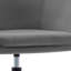 Velvet Swivel Barrel Chair-2003668693
