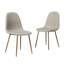 Asteria - Linen Dining Chairs - Modern Kitchen & Dining Seating-703244016-703244021