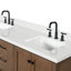 Meuble-lavabo double 66,25 po avec plateau Grevera-1863719191-1863719193