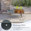 Jardinière surélevée Chasitty Wheel-697292960
