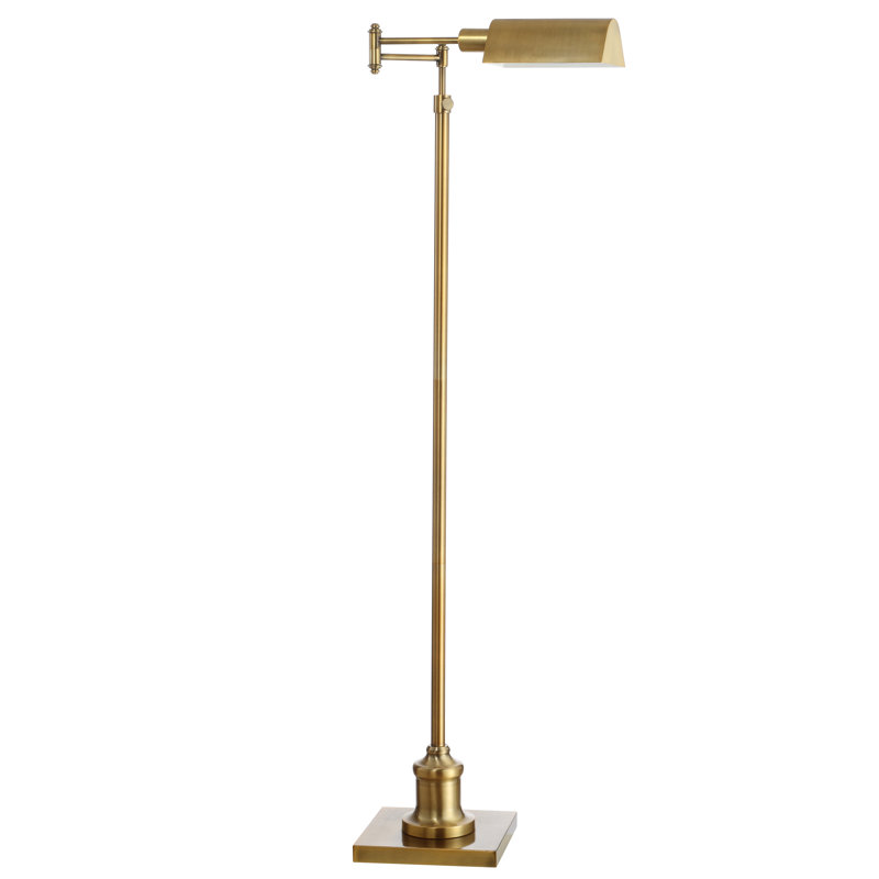 Athallia 65'' Gold Task Floor Lamp