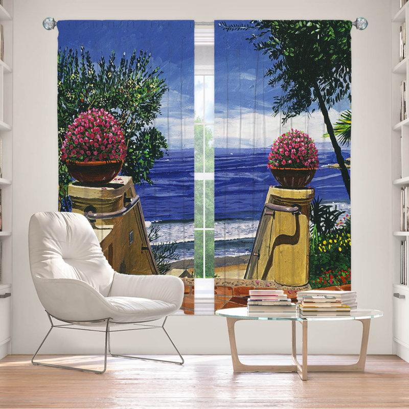 Rideau simple obscurcissant avec passe-tringle Delaughter, L 40 po x L 82 po
