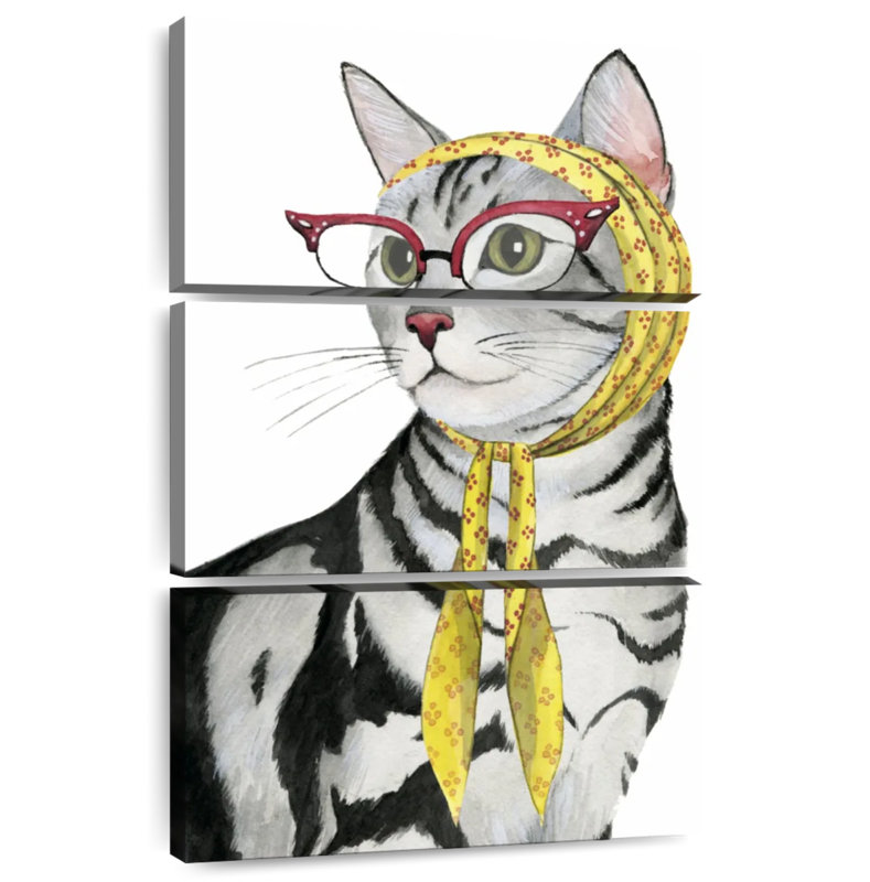 Brampt Cool Cat III, 74" H x 48" W