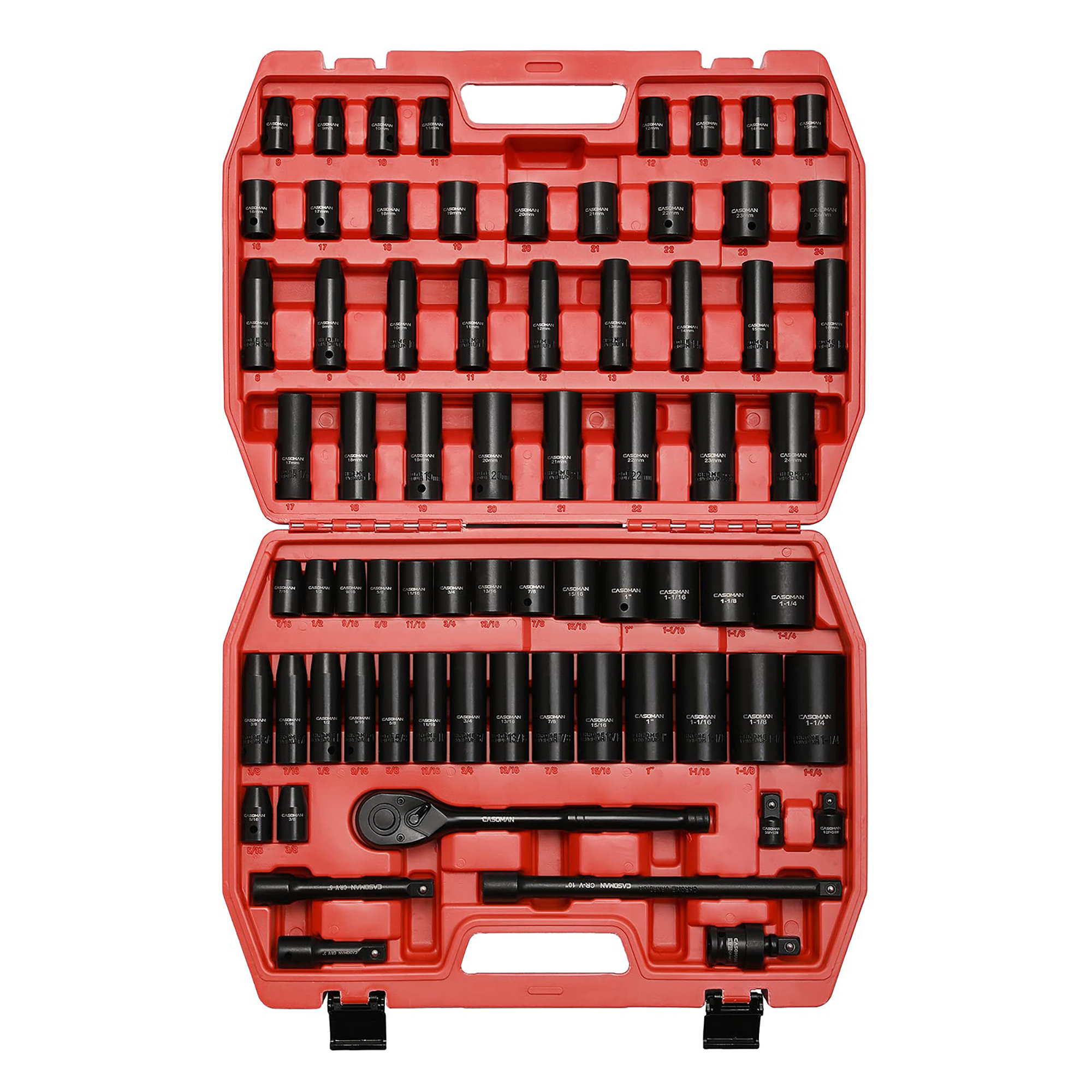 WFX Utility™ 1/2-inch 70 Pieces Impact Socket Master Set | Wayfair