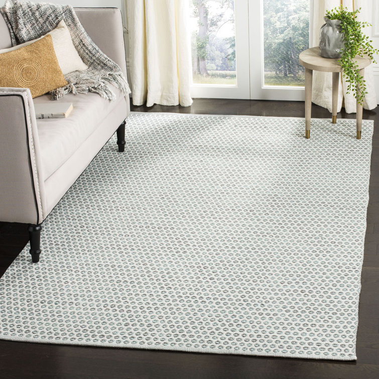 Church Street Hand Woven Cotton Geometric Rug