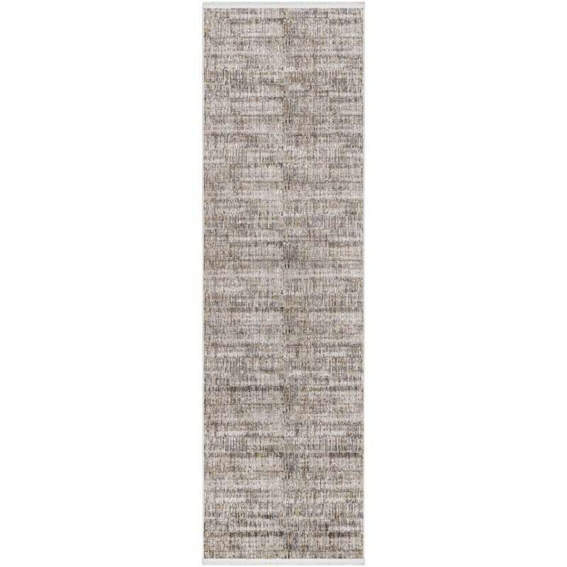 Abstract Indoor Rug, Runner 2'7" x 9'