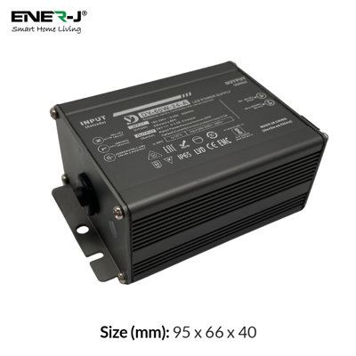 60W 24V-2.5A Waterproof IP67 Power Supply