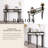 Half-Moon Mirrored Console Table With Fluted Glass & Crystal Knob Drawer-332541927