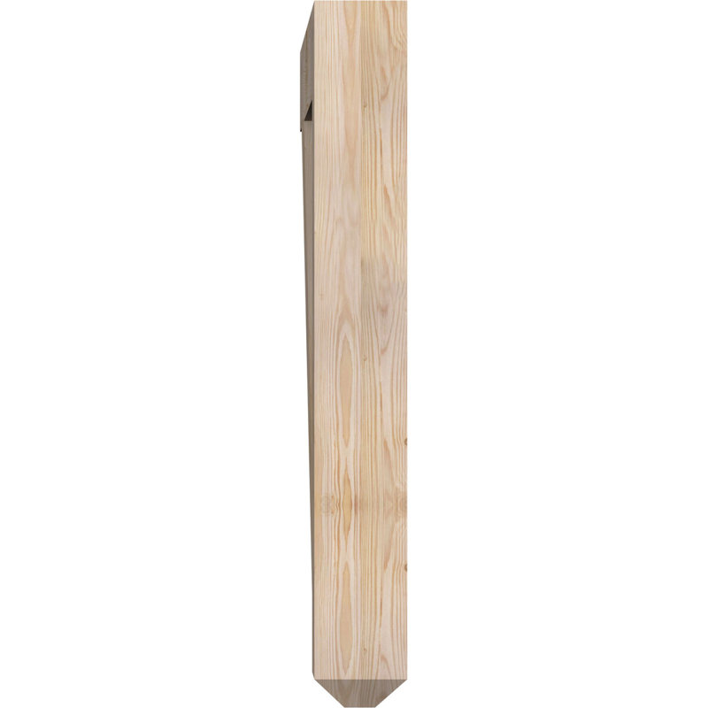 Support l 5 1/2 po x P 42 po x H 42 po, Sapin de Douglas, H 42 po x l 5,5 po x P 42 po