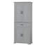 Armoire de rangement de salle de bain avec portes et tiroir, plusieurs espaces de rangement, tablette réglable-1597183458-1597183456