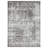 Raghdah Oriental Machine Made Handwoven Polypropylene Area Rug in Gray-1369580975