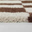 Tapis à poils longs crème Leslie-494408002