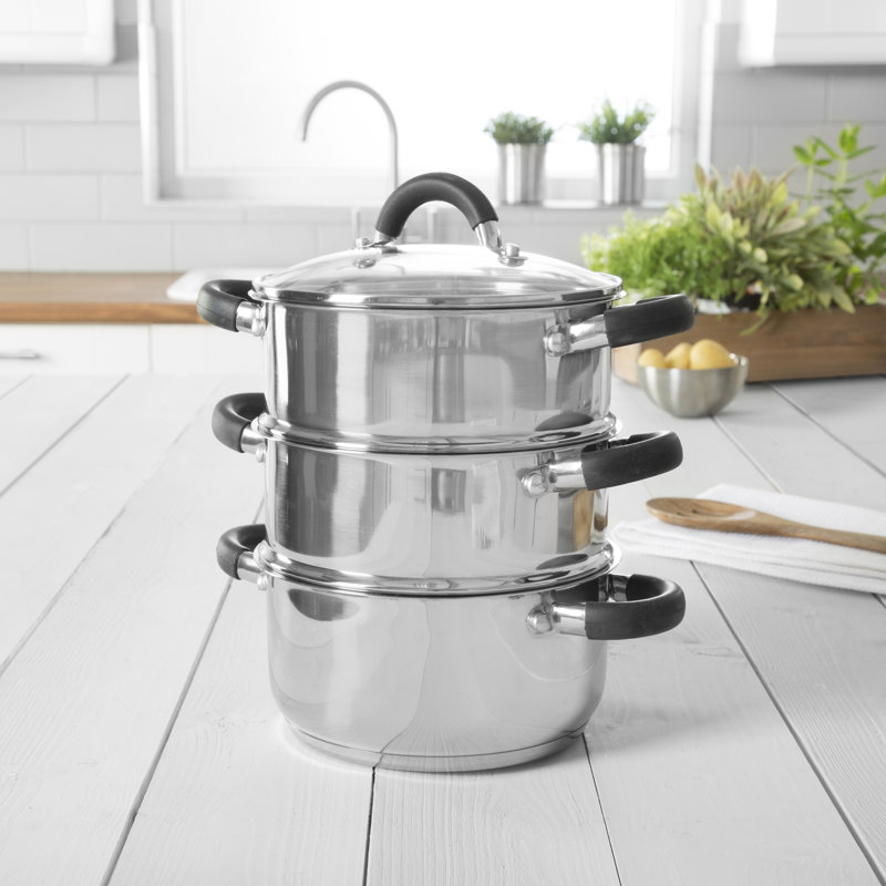 Tower Essential Stainless Steel Steamer Basket Diameter