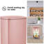 Stainless Steel Step On Countertop Waste Bin