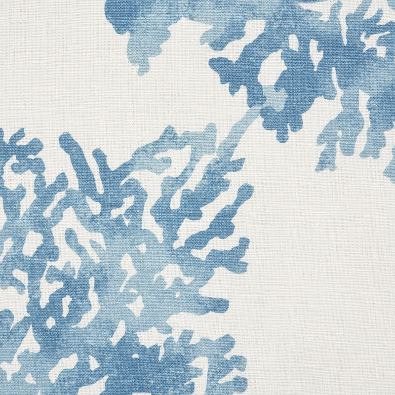 Tissu grande barrière de corail, Bleu