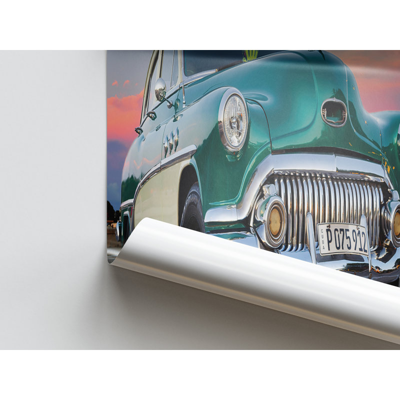 Print on Canvas, 20 cm H x 30 cm W, Gold Floater Framed
