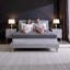 Matelas hybride SUN QUEEN de 14 po - Grand lit, gris, ressorts ensachés et mousse viscoélastique-1779538946